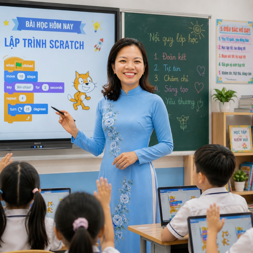 Cô Đặng Hương Giang - Giáo viên AI & Sư phạm số