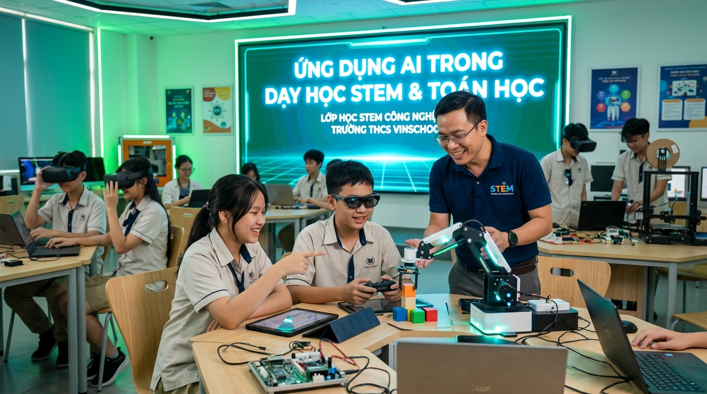 Ứng Dụng AI Trong Dạy STEM